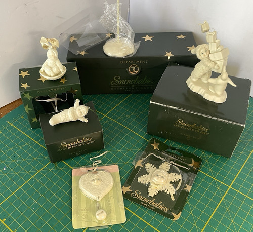 Lot dept 56 snowbabies - lot,