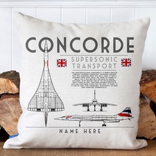 Concorde BA Cushion Cover