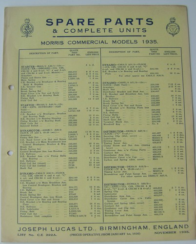 Morris commercial 1935 - morris,