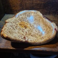 hand carved wooden bowl