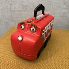 Chuggington Wilson Red Carry Case Diecast Train Carrier Storage/Lunch Box