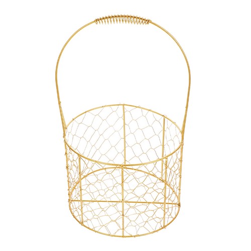 Gift empty metal basket - gift,
