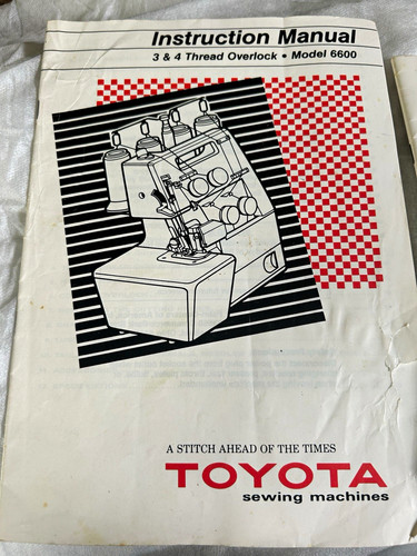 Toyota model 6600 - model, thread