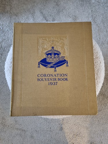 Coronation souvenir 1937 - souvenir, book