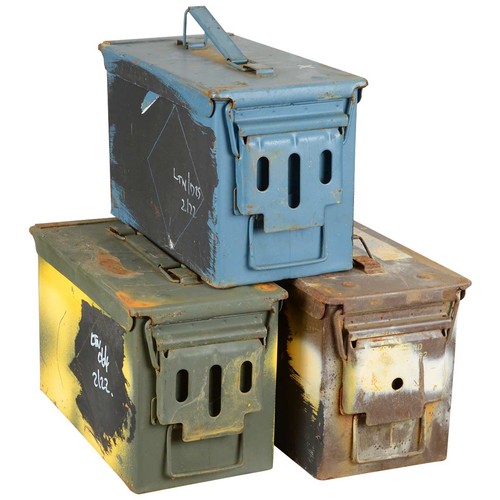 Genuine military ammo box - ammo,
