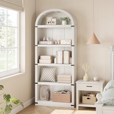 Arched Bookshelf Corner