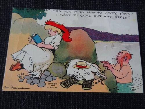 Artist signed tom browne - signed, comic