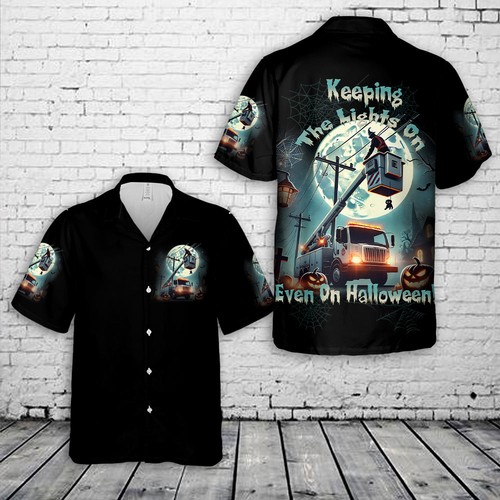Lineman bucket truck halloween - bucket,