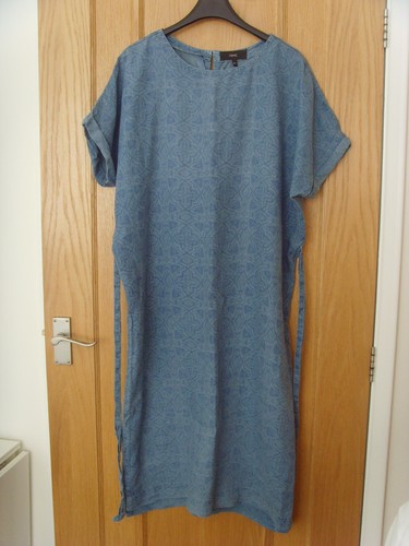 Womens next linen dress - linen, with