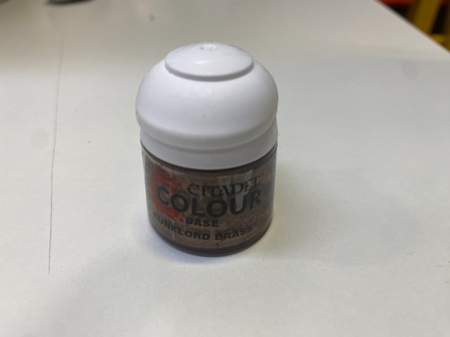 Citadel runelord brass base - citadel,
