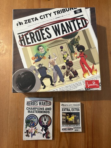 Heroes wanted board game - board, +