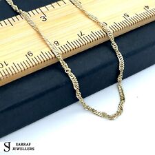 9ct Geniune Gold 2mm Singapore