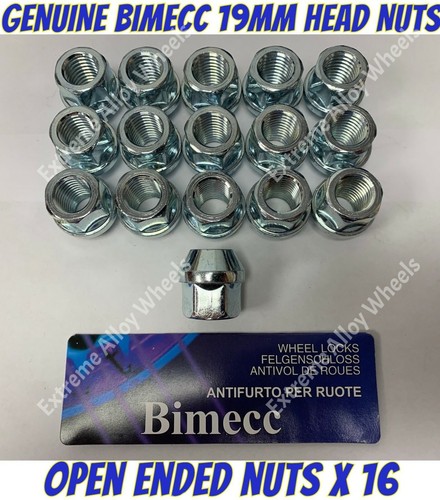 Alloy wheel nuts open 16 - s, x
