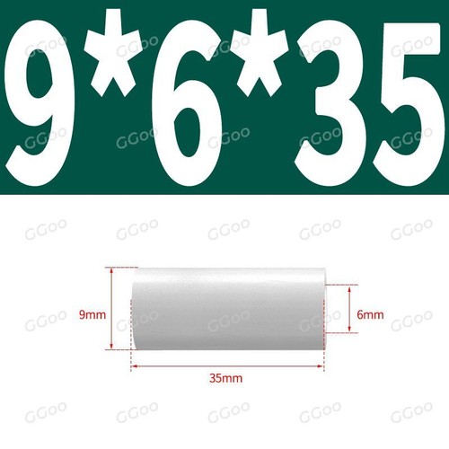 White nylon plastic abs - m6,