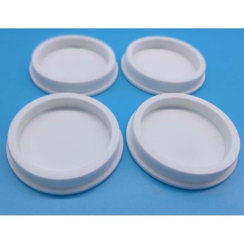 Black silicone rubber blanking - rubber,