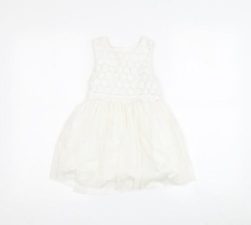 Matalan girls white - girls, lace