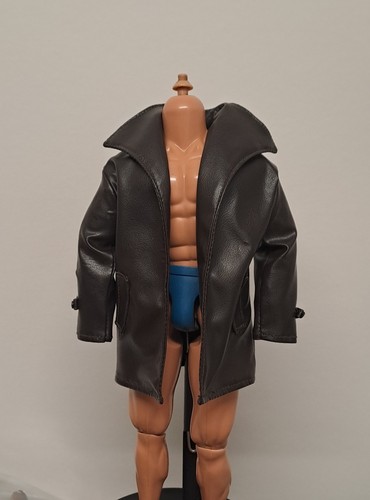 Scale brown faux leather - scale,