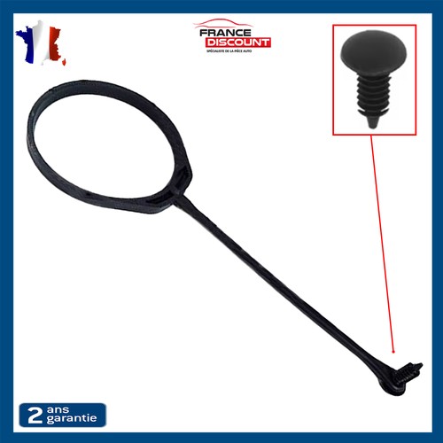 Fuel tank cap strap - cap, vw