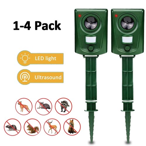 Ultrasonic garden deterrent - ultrasonic,