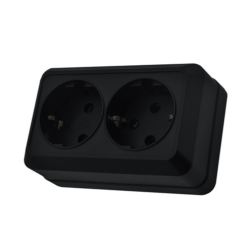 Black button light switch wall - button,