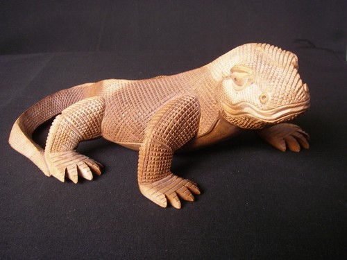 Hand carved wooden - wooden, indonesian