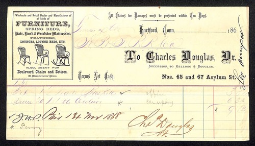 1868 charles douglas furniture - 1868,