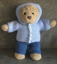 Hand Knitted Teddy Bear