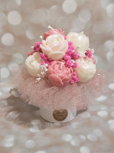 Bouquet candles made of - bouquet,