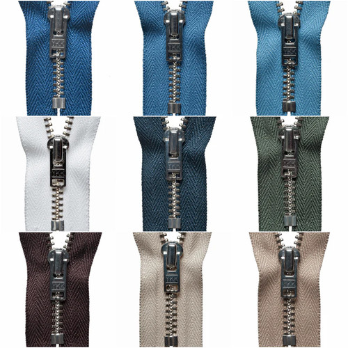 Ykk metal trouser zips - ykk,