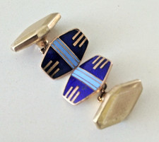 Art deco cufflinks - deco,