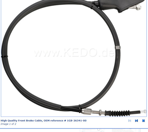High quality front brake cable - front,