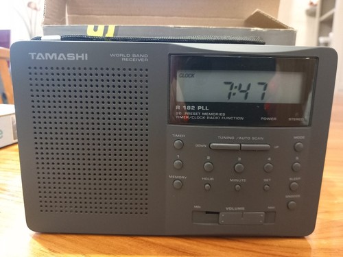 World band receiver r182 - band,
