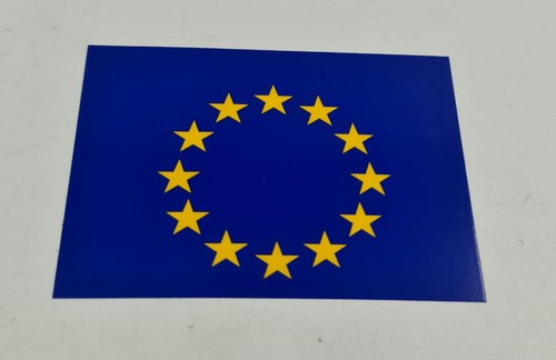 Decal sticker euro flag blue - euro,