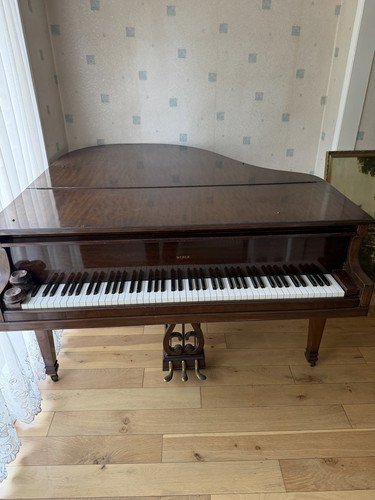 Weber grand piano brown - weber, wood