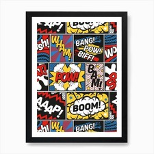 Modern Comic Book Superhero