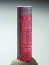 Beautiful Pink Cap Bi  Color Tourmaline  Crystal