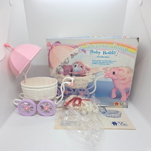 Little pony baby buggy nib - my,