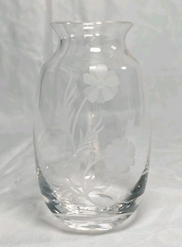 Edinburgh crystal vase etched - edinburgh,