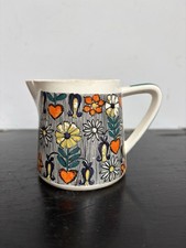 Vintage Retro Cream Milk Jug Small Chip To Edge