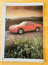 BITTER KIT CAR 1984 POSTER ADVERT APPROX A4 FILE O