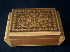 Vintage Italian Inlaid Wooden