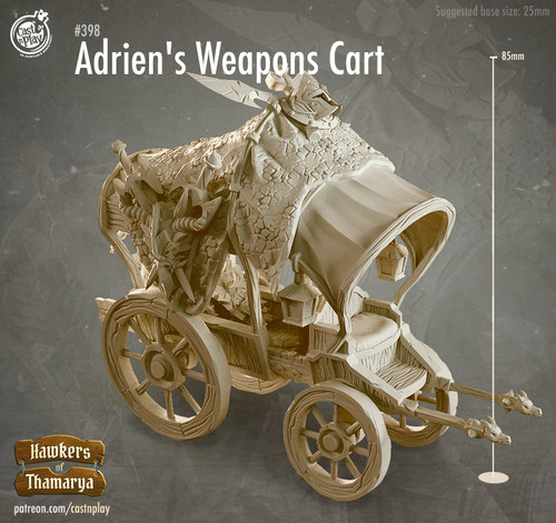 Weapons merchant wagon - merchant's,
