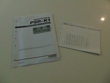 Yamaha Portatone PSR-K1