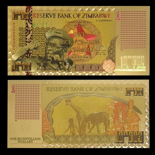 Zimbabwe centillion - zimbabwe, 1
