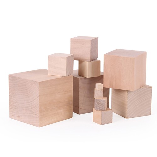Natural wooden craft supplies - natural,