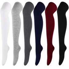 Women's Extra Long Boot Socks Over Knee Thigh Japanese High School Girl Stockin⌒