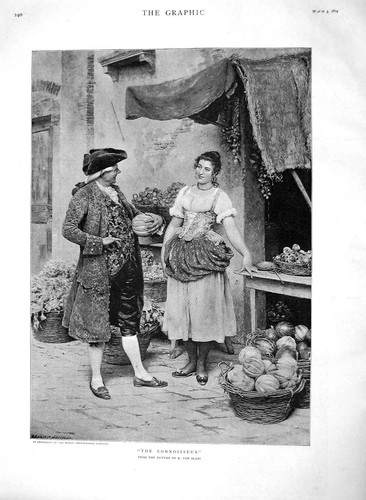 Old antique print - antique,
