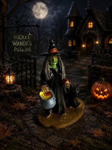 Lemax spooky town wicked wanda - wicked,