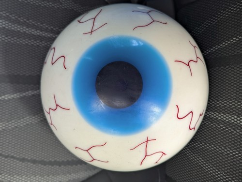 Rare ebonite 16lb eyeball - rare,