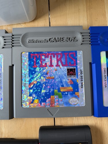 Giant tetris gameboy cartridge - tetris,